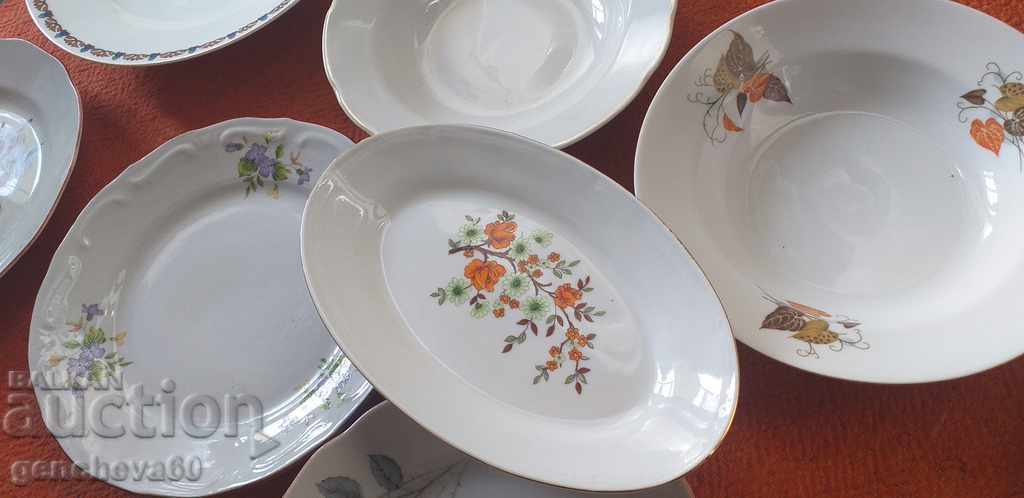 Delivery of Large plates Bulgarian porcelain 8 pieces Delivery of Large plates Bulgarian porcelain 8 pieces