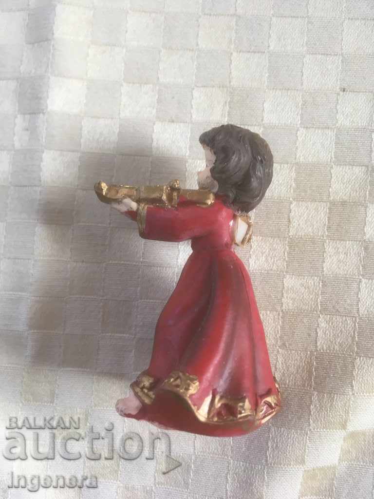 PORCELAIN FIGURE VIOLIN STATUE - 5 PORCELAIN FIGURE VIOLIN STATUE - 5