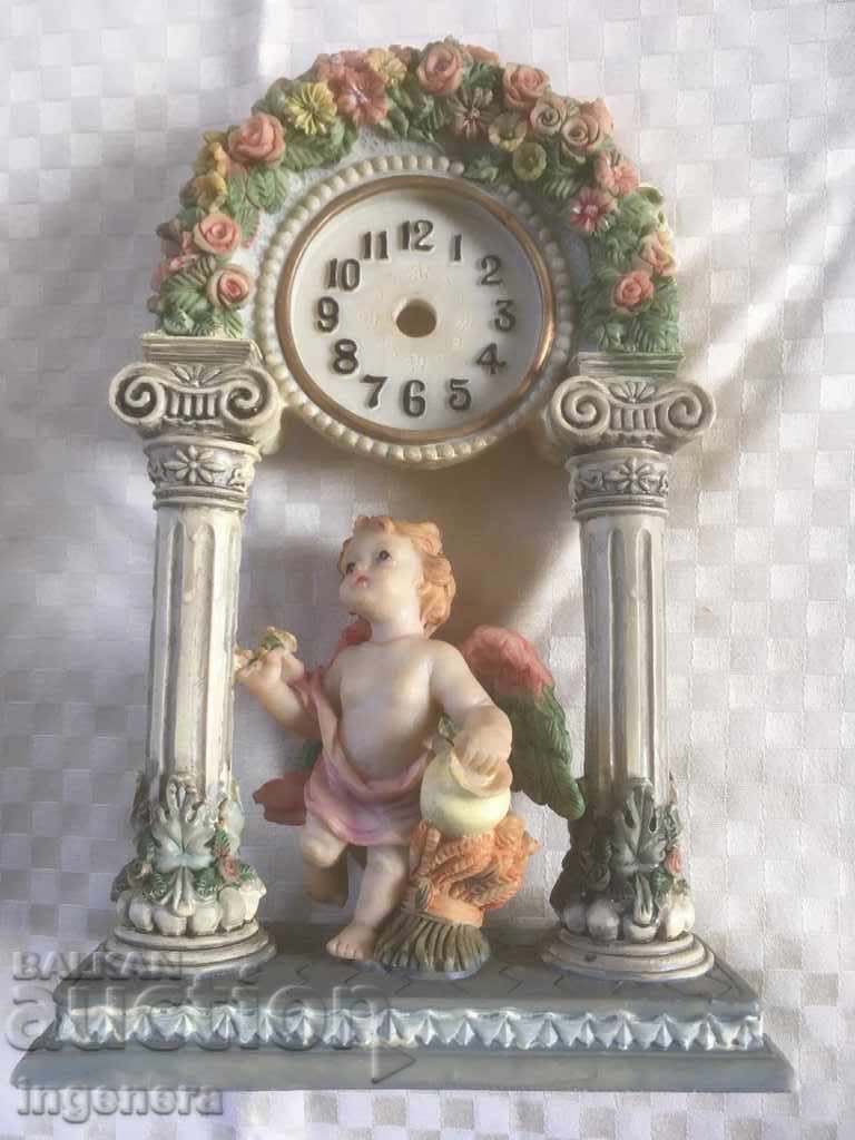 FIGURA PORCELAN CEAS ANGEL FRUMUSETE cu preț € 18.90 | 36.97 BGN FIGURA PORCELAN CEAS ANGEL FRUMUSETE cu preț € 18.90 | 36.97 BGN