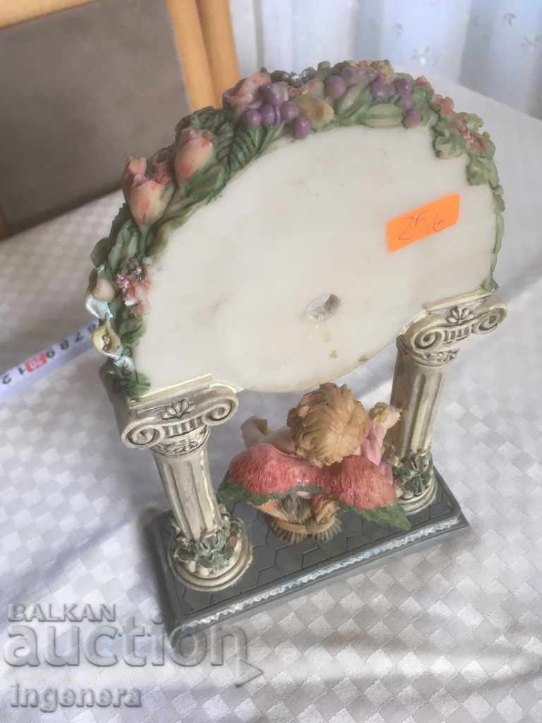 PORCELAIN FIGURE ANGEL WATCH BEAUTY - 6