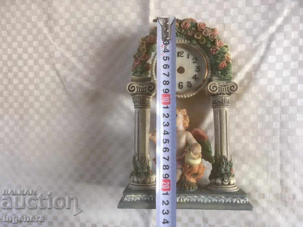 PORCELAIN FIGURE ANGEL WATCH BEAUTY - 7