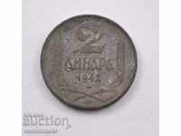 2 динара 1942 -  Сърбия