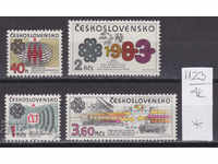 4K1123 / Cehoslovacia 1983 comunicații (* / **)