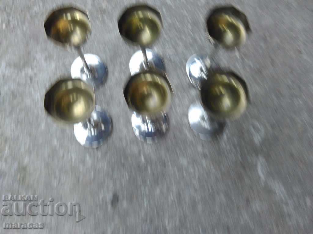 Old metal cups Old metal cups