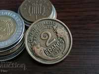 Монета - Франция - 2 франка | 1932г.