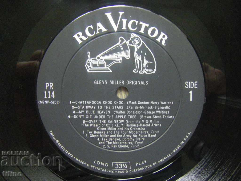 Auction Glenn Miller And His Orchestra - Glenn Miller Originals Auction Glenn Miller And His Orchestra - Glenn Miller Originals