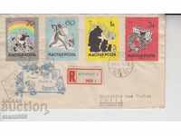 First day envelope Registered mail Tales