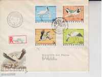First day envelope Registered mail Animals