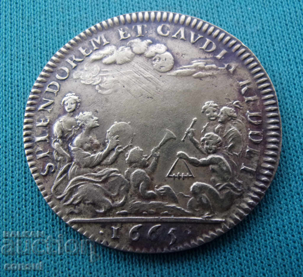France-Maria-Teresa Habsburg-Spanish-1 liard 1665.BZC με τιμή € 20.45 | 40.00 BGN