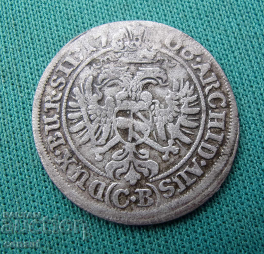 Austria-Ungaria-Transilvania-Sibiu-Joseph I-3cruiser 1706.BZC cu preț € 25.56 | 49.99 BGN