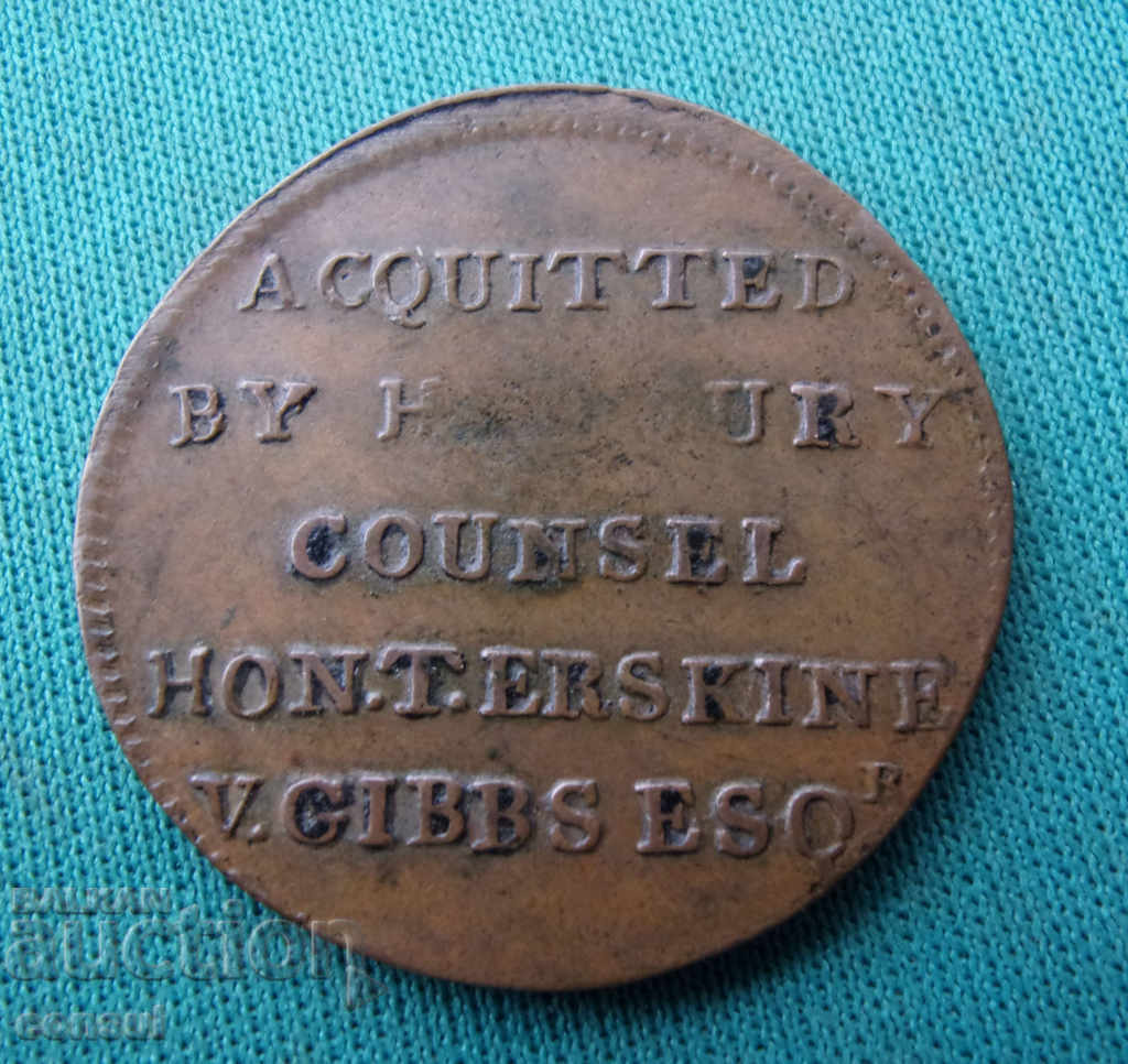 Anglia- 1/2 penny 1794-foarte rar.BZC cu preț € 46.02 | 90.01 BGN