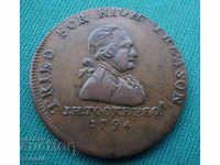 England- 1/2 penny 1794-very rare.BZC