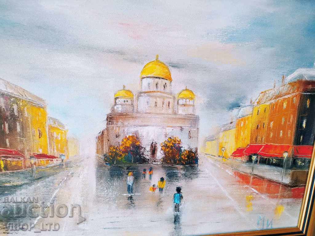 Delivery of Painting 40/50/oil/canvas/frame/signed