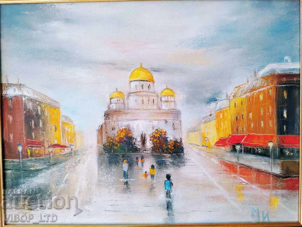 Painting 40/50/oil/canvas/frame/signed - 5 Painting 40/50/oil/canvas/frame/signed - 5