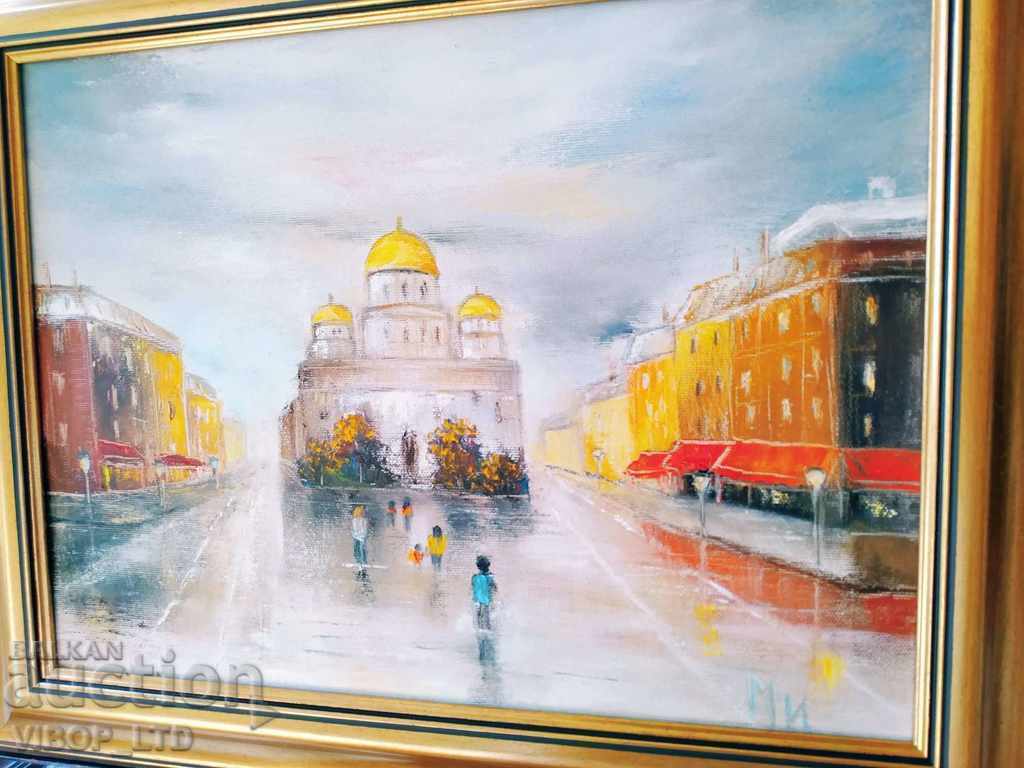 Painting 40/50/oil/canvas/frame/signed - 6 Painting 40/50/oil/canvas/frame/signed - 6