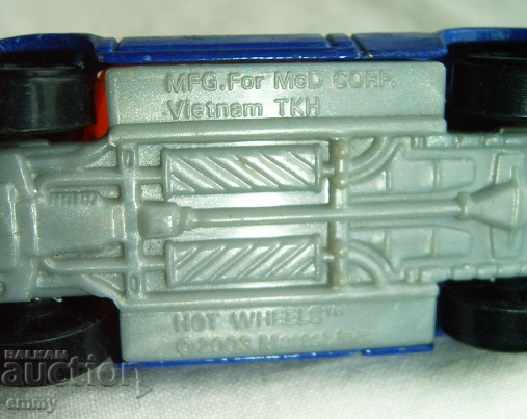 Metal Trolley Toy Truck Hot Wheels Vietnam 2003 - 6 Metal Trolley Toy Truck Hot Wheels Vietnam 2003 - 6