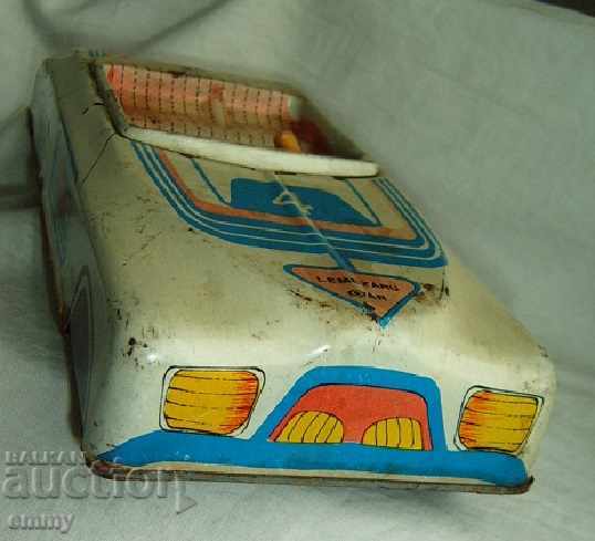 Old metal tin toy cart, mechanism. Missing with price 10.00 BGN | € 5.11 Old metal tin toy cart, mechanism. Missing with price 10.00 BGN | € 5.11
