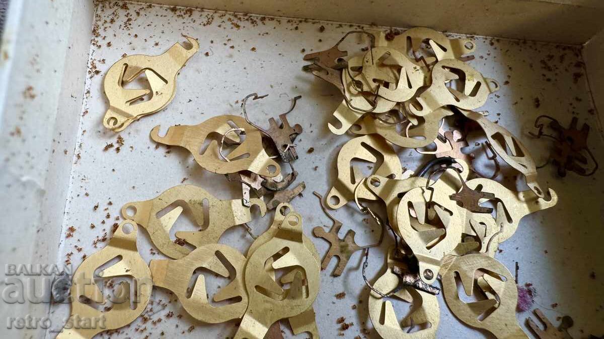 Gold-plated plates for Russian quartz watches with price 40.00 BGN | € 20.45 Gold-plated plates for Russian quartz watches with price 40.00 BGN | € 20.45