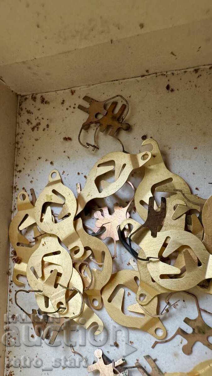 Auction Gold-plated plates for Russian quartz watches Auction Gold-plated plates for Russian quartz watches