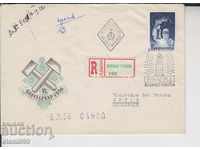 First day envelope Registered mail