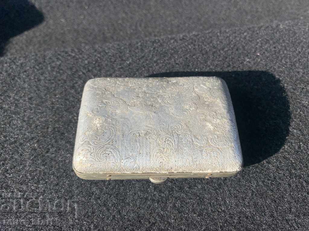 Old cigarette case, aluminum. with price 4.00 BGN | € 2.05 Old cigarette case, aluminum. with price 4.00 BGN | € 2.05