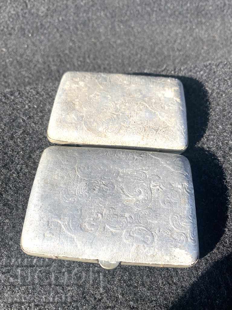 Delivery of Old cigarette case, aluminum. Delivery of Old cigarette case, aluminum.