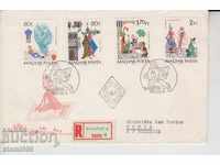 First day envelope Registered mail Arabic Tales