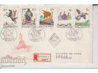 First day envelope Registered mail Arabic Tales