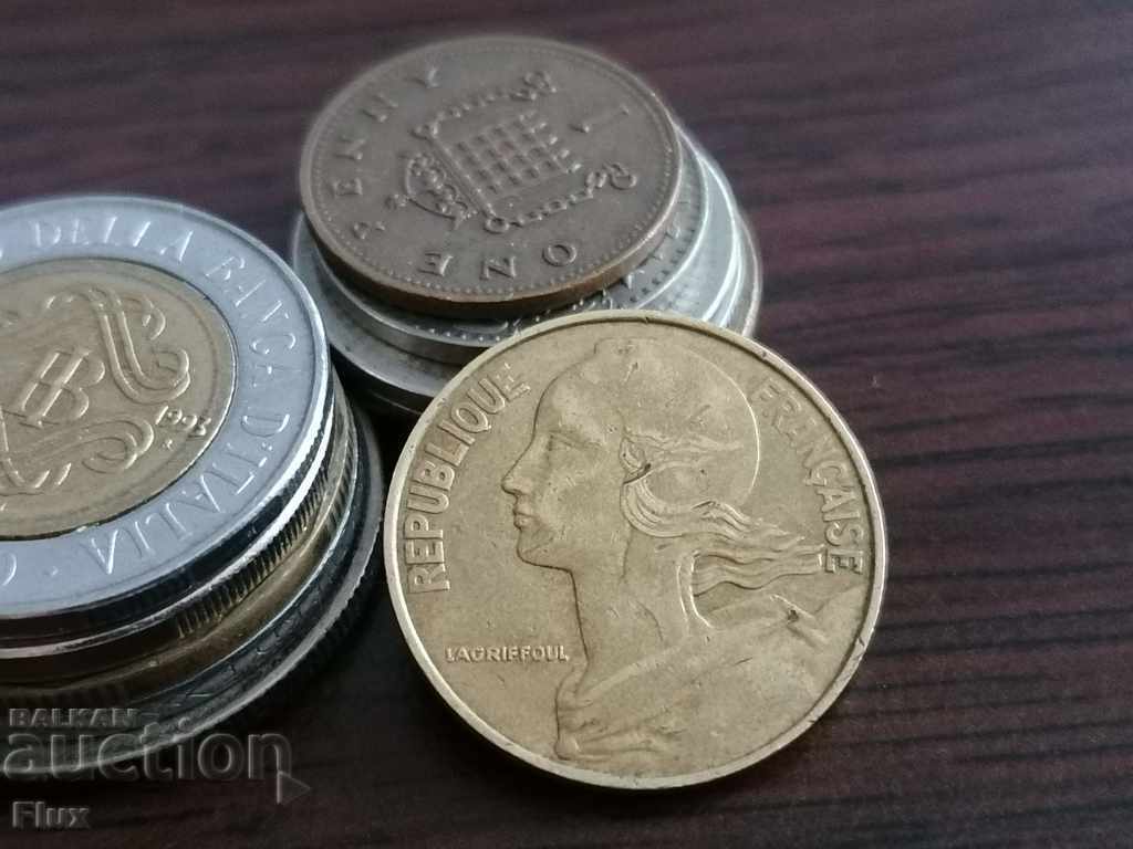 Coin - France - 20 centimes 1983 with price 1.00 BGN | € 0.51 Coin - France - 20 centimes 1983 with price 1.00 BGN | € 0.51