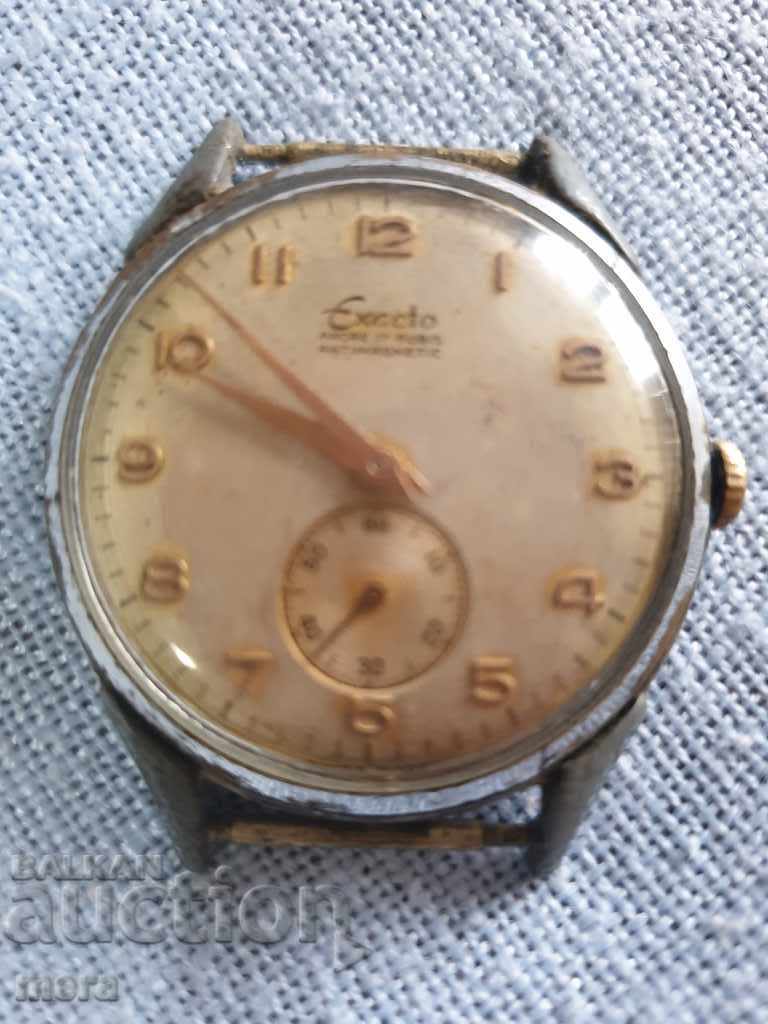 Rare wrist collector's watch -Exacto