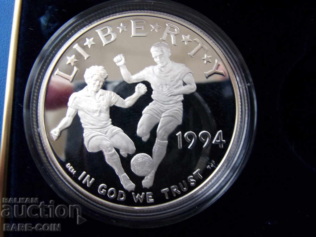 Licitație RS (34) SUA-Silver SET 1994 -Fotbal World'94.BZC