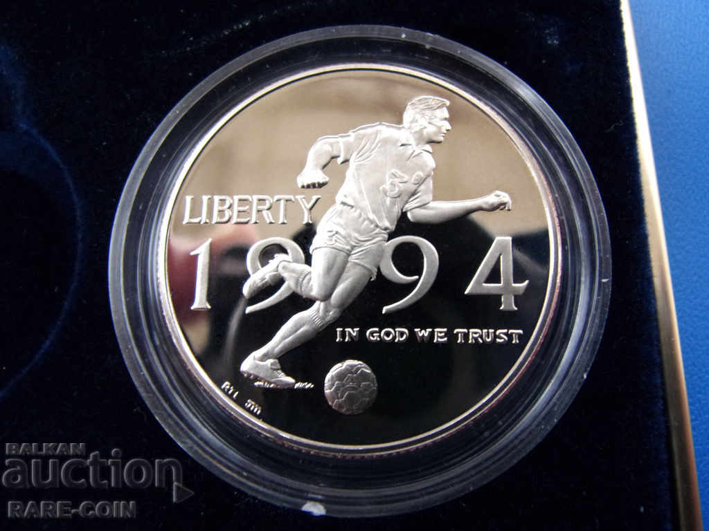 Livrarea RS (34) SUA-Silver SET 1994 -Fotbal World'94.BZC