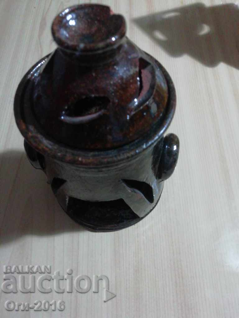 Lampa aromata din ceramica cu preț 13.00 BGN | € 6.65