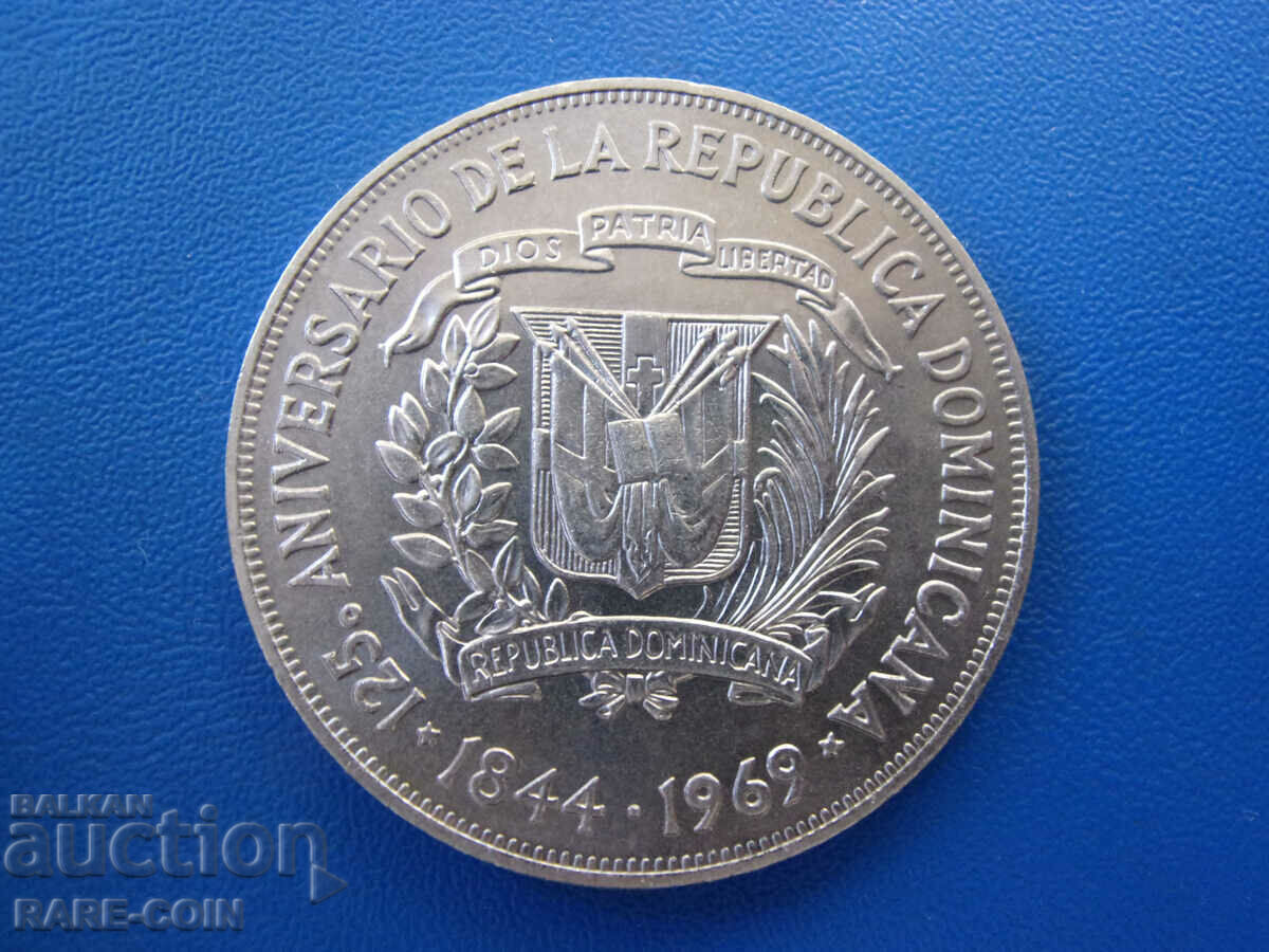RS (34)  Доминикана  1  Песо 1969-мн.рядка.БЗЦ с цена € 33.23 | 64.99 лв.