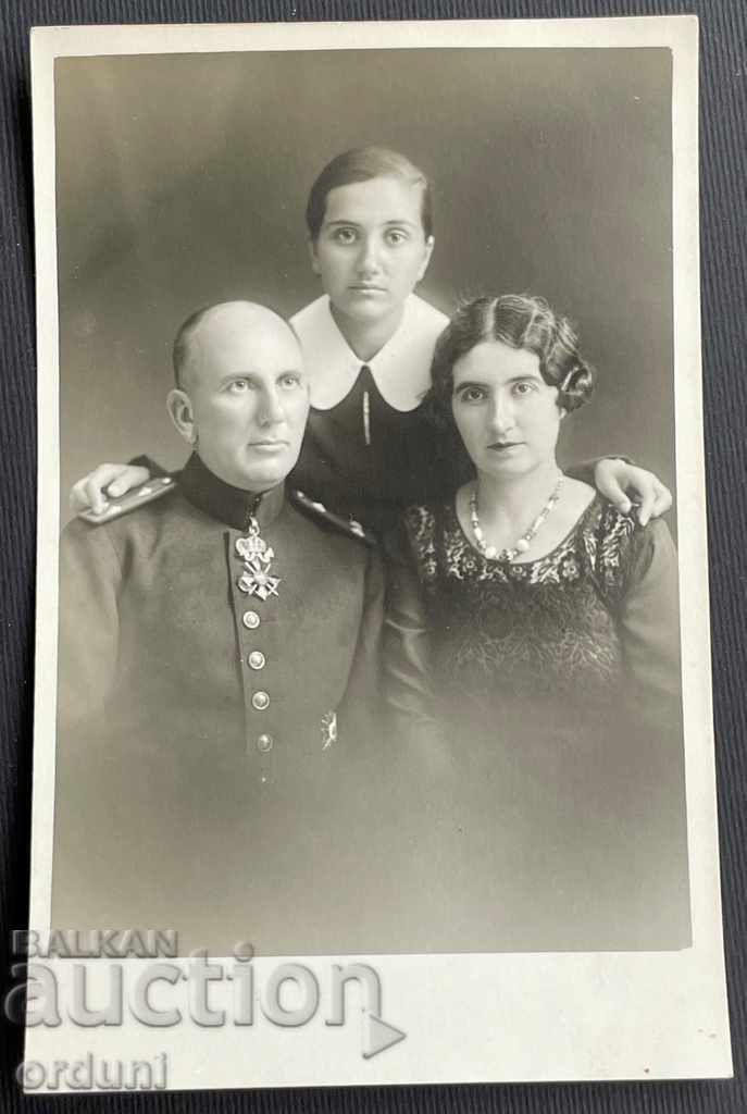 1865 Regatul Bulgariei colonelul Nenov și familia 1933