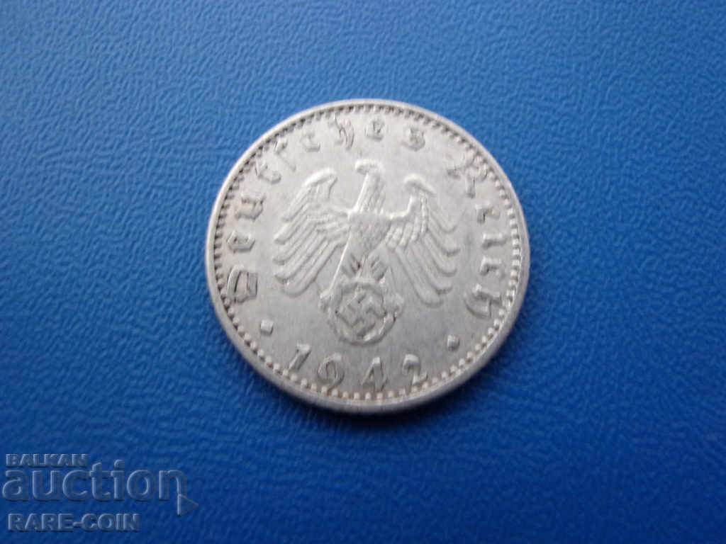 RS (34) Germania- III Reich-50 pfennig 1942 A-Berlin.BZC cu preț € 5.11 | 9.99 BGN