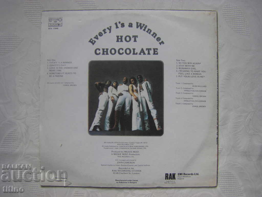 Delivery of WTA 11046 - Hot Chocolite. Everyone is a winner Delivery of WTA 11046 - Hot Chocolite. Everyone is a winner