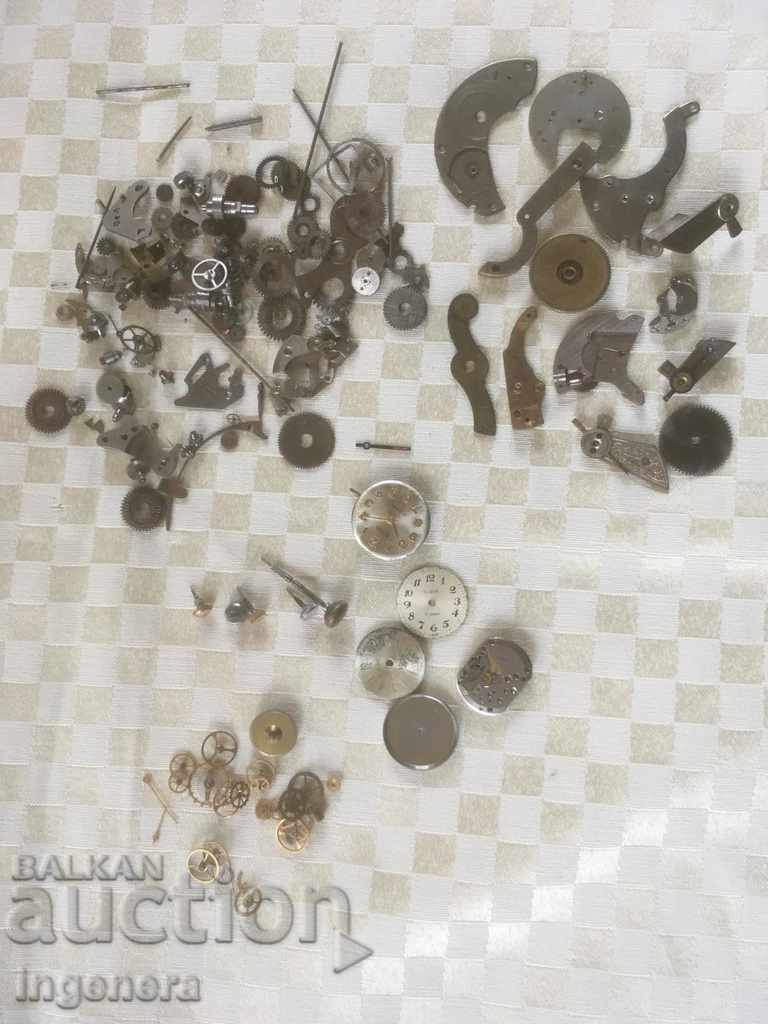 PARTS OF WATCHES GOLD