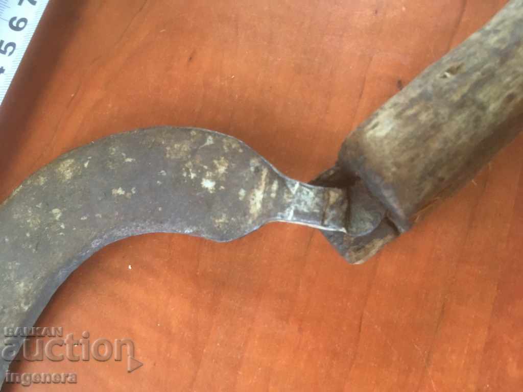 Auction  SICK FORGED ANCIENT TOOL BLADE