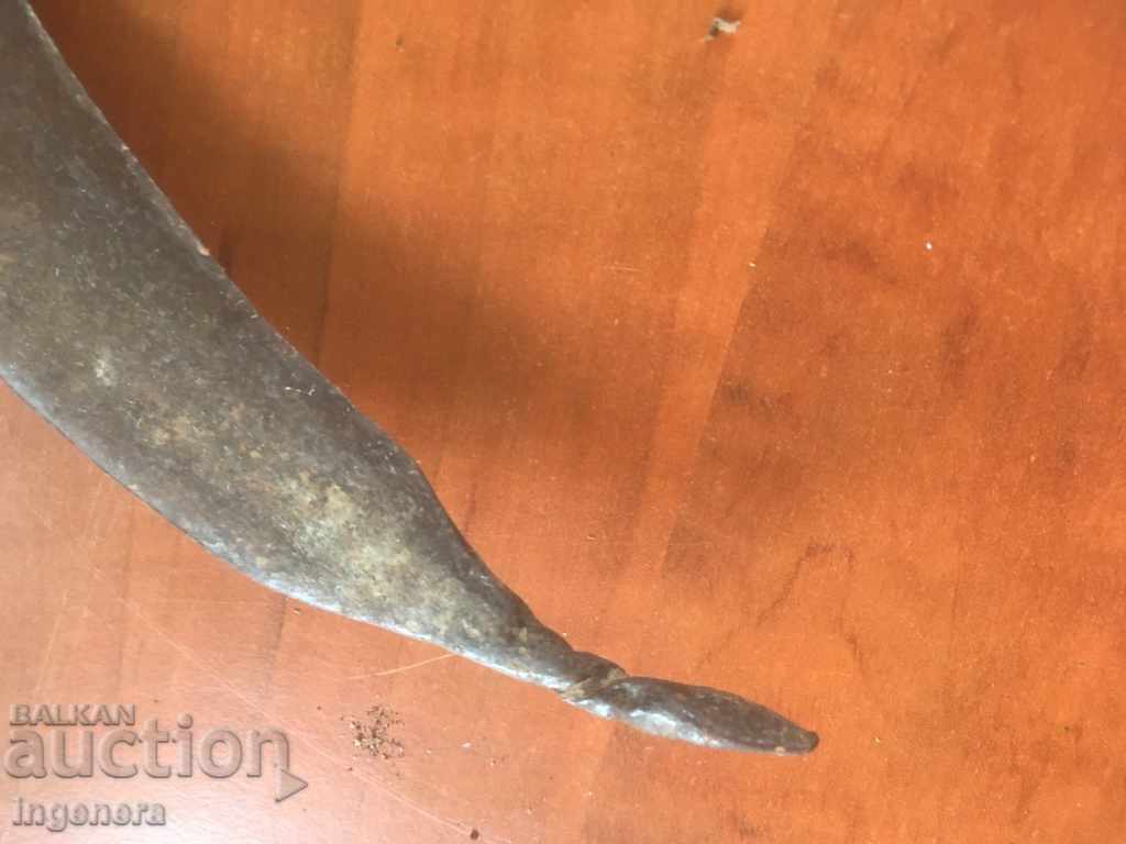 Delivery of SICK FORGED ANCIENT TOOL BLADE