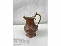 Hand-hammered copper jug №1691