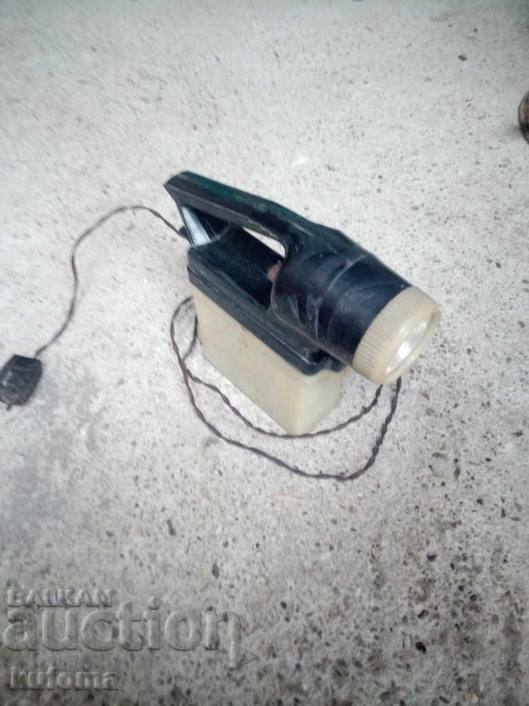 Old Russian rechargeable lamp PHAR-3