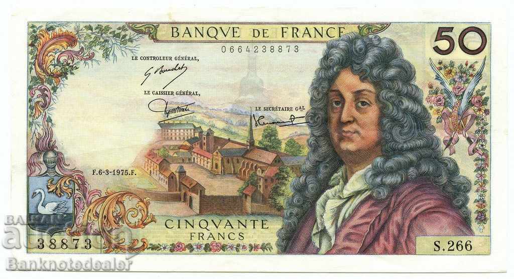 France 50 Francs 1975 Pick 148e Ref 4808
