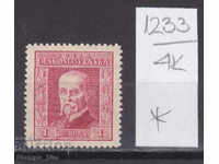 4K1233 / Τσεχοσλοβακία 1925 Πρόεδρος Tomas Masaryk (*)