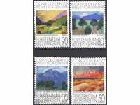 Pure stamps Swiss painting 1991 Liechtenstein