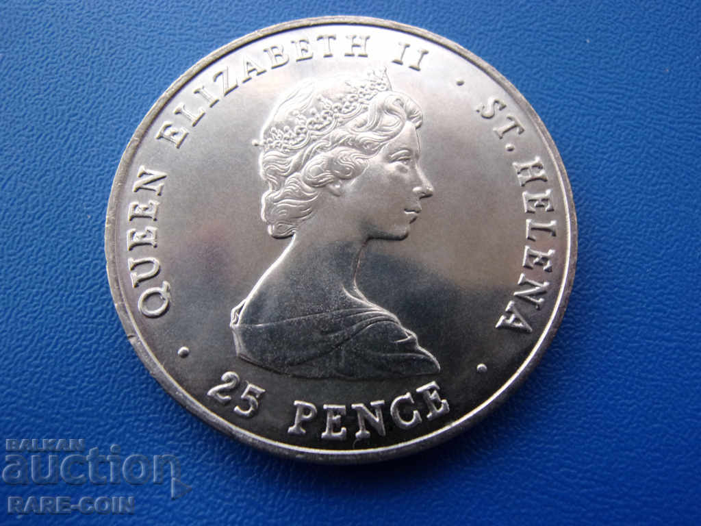 RS (35) Insula Sf. Elena-25 pence 1981.BZC cu preț € 28.12 | 55.00 BGN