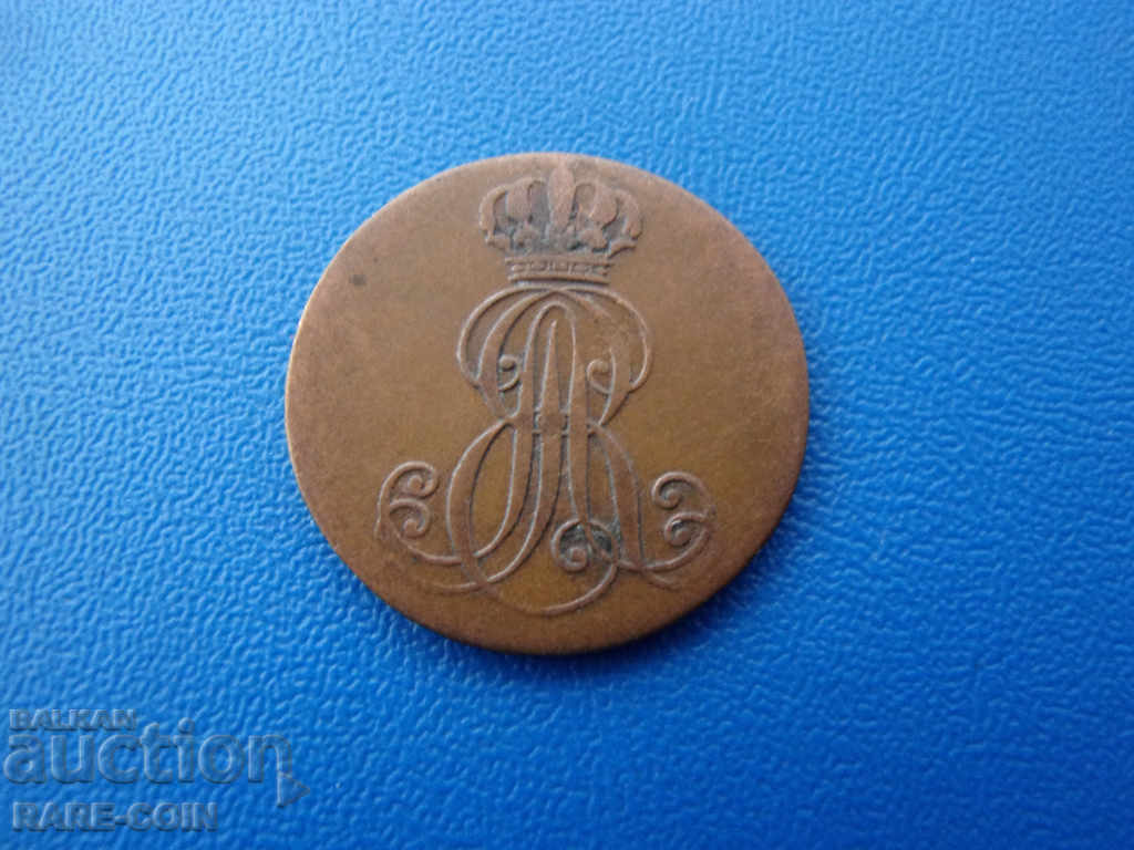 RS (35) Germania-Hannover-2 pfennig 1842 S- an foarte rar cu preț € 17.90 | 35.01 BGN