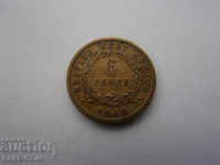 RS (35) British-West Africa-6 pence 1940 .BZC