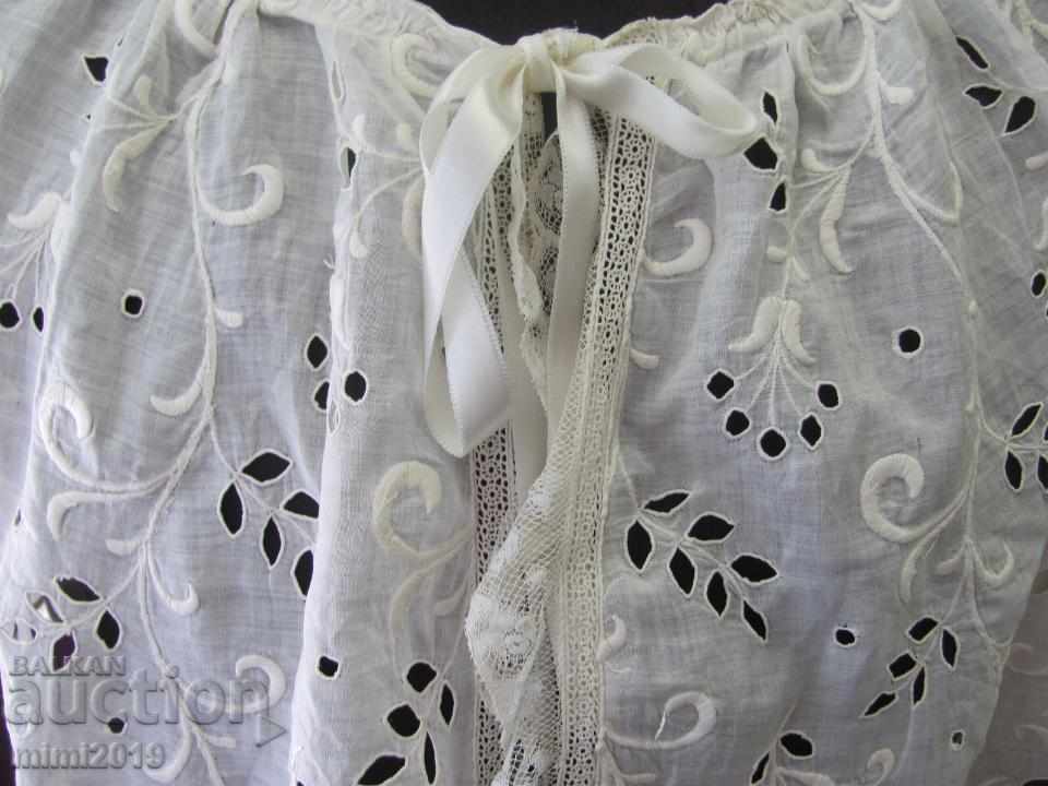 20's Cotton Women's Cloak cut embroidery with price 90.00 BGN | € 46.02