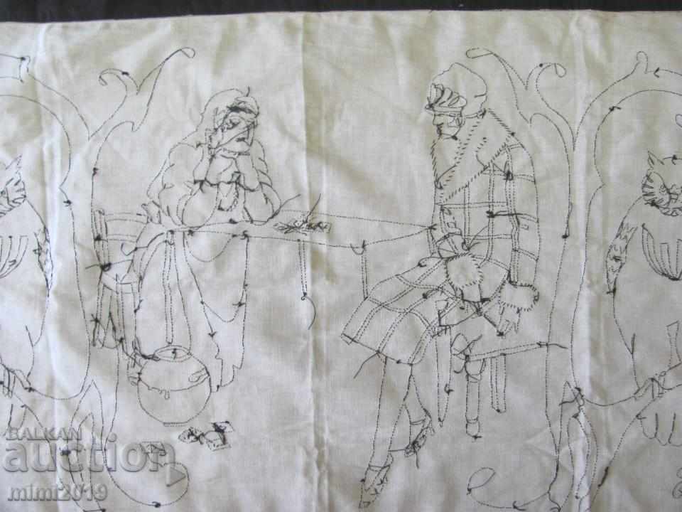 20's Hand Embroidery Wall Carpet - 7 20's Hand Embroidery Wall Carpet - 7